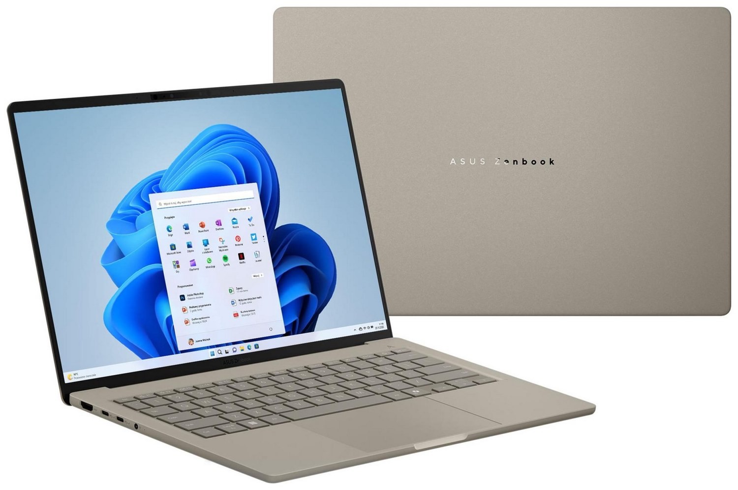 ASUS ZenBook A14 OLED UX3407RA-QD020W - Snapdragon X1E-78-100 | 14'' | 32GB | 1TB | W11H | Beżowy