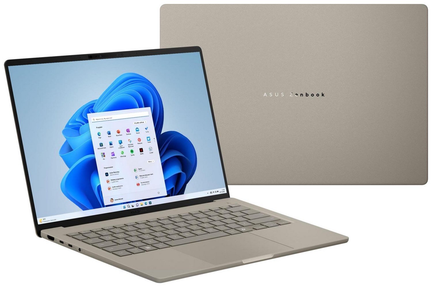 ASUS ZenBook A14 OLED UX3407RA-QD020W - Snapdragon X1E-78-100 | 14'' | 32GB | 1TB | W11H | Beżowy