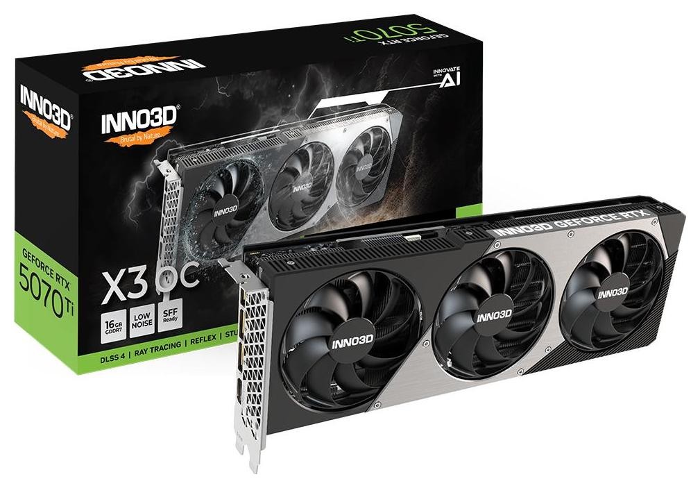 INNO3D GeForce RTX 5070 Ti X3 16GB OC DLSS 4