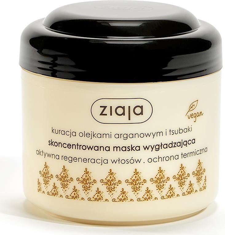 Damski ZIAJA Maska Skoncentrowana do Włosów o Właściwościach Wygładzających 200 ml