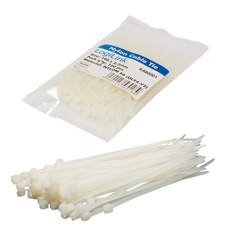 LogiLink zestaw 0.1m biały