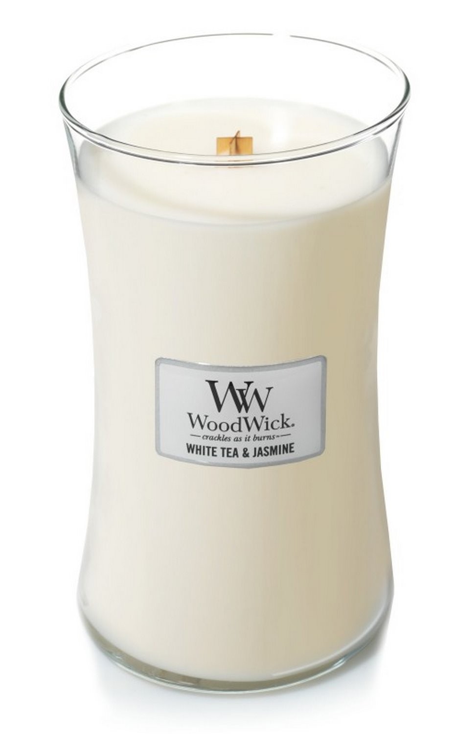 Świeczka duża WoodWick White Tea & Jasmine 609,5g