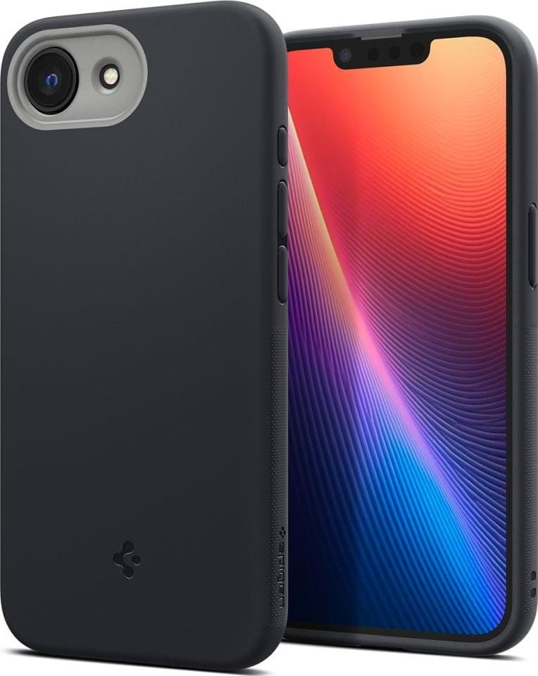 Etui typu plecki Spigen Nano Pop MagSafe do iPhone 16E czarny