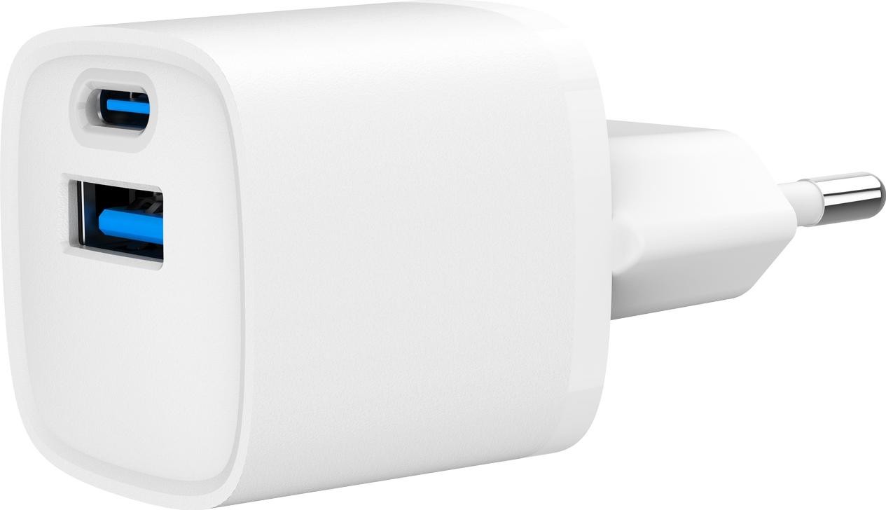 Gembird mini PD USB QC3.0 Type-C 20W biały