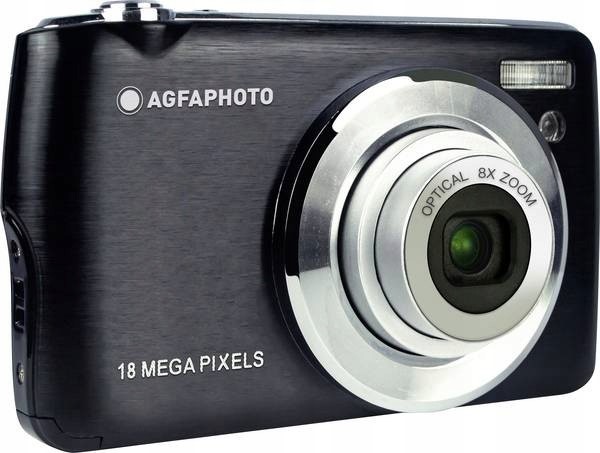 Agfa Photo DC8200 Czarny + etui + karta SD 16GB