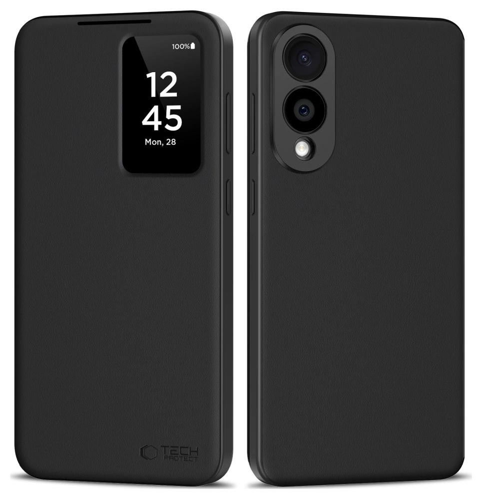 Etui z klapką Tech-Protect Smart Wallet Galaxy S25 Edge matte black