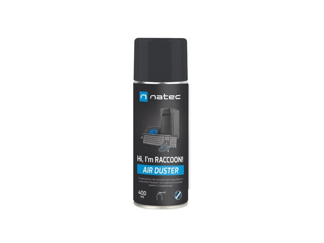 Spray Natec sprężone powietrze Raccoon Air 400ml