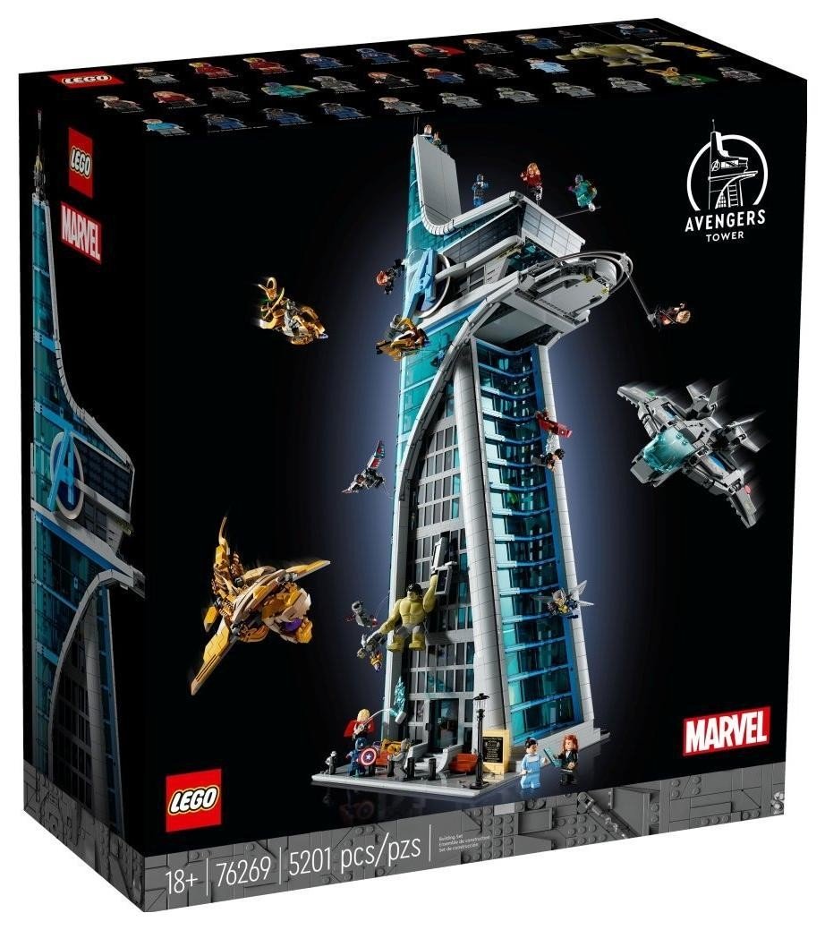Klocki konstrukcyjne LEGO Marvel 76269 Wieża Avengersów