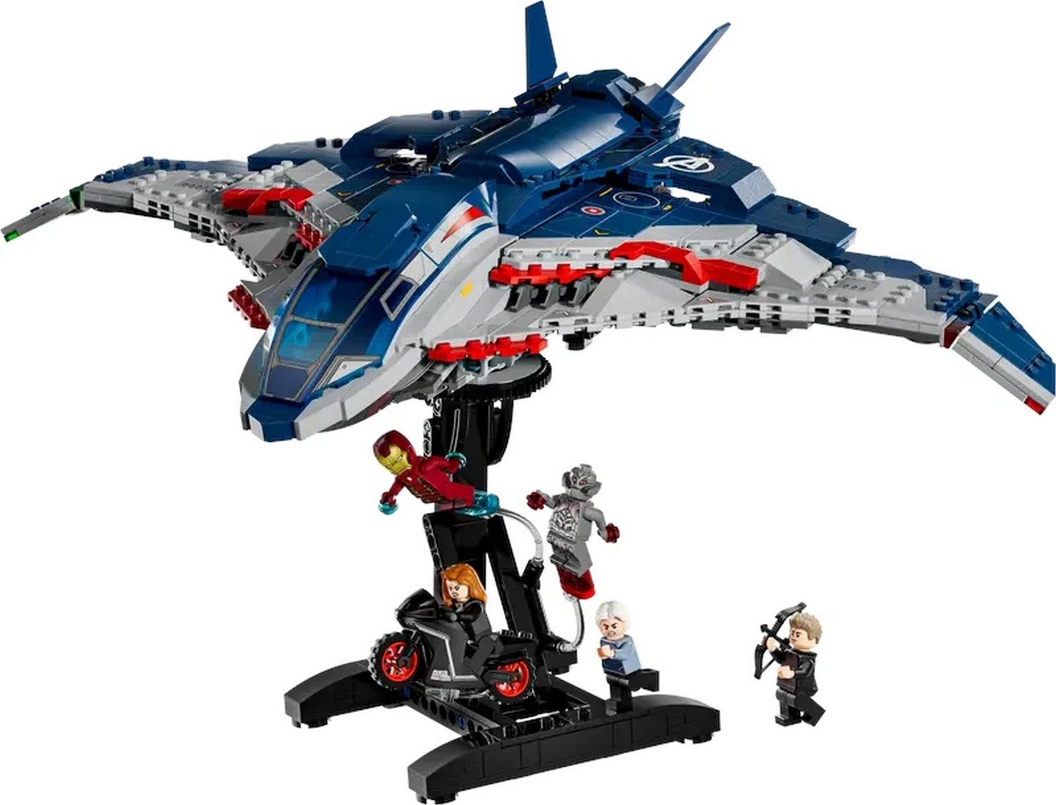 Klocki konstrukcyjne LEGO Marvel 76325 Avengers: Czas Ultrona — Quinjet