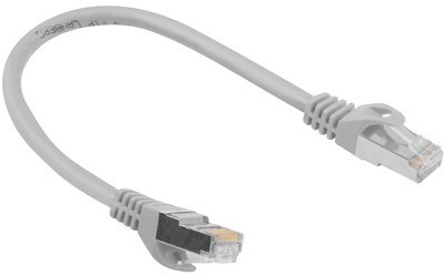 Patchcord kat.6 FTP 0,25m szary Fluke Passed Lanberg