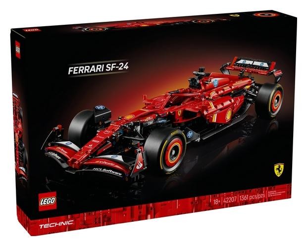Klocki konstrukcyjne LEGO Technic 42207 Bolid F1 Ferrari SF-24