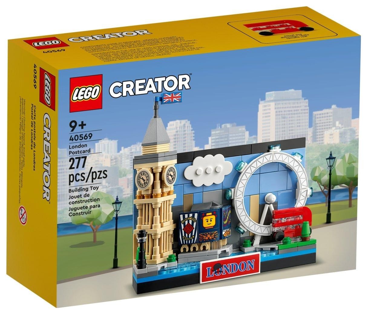 Klocki konstrukcyjne LEGO Creator 40569 Pocztówka z Londynu