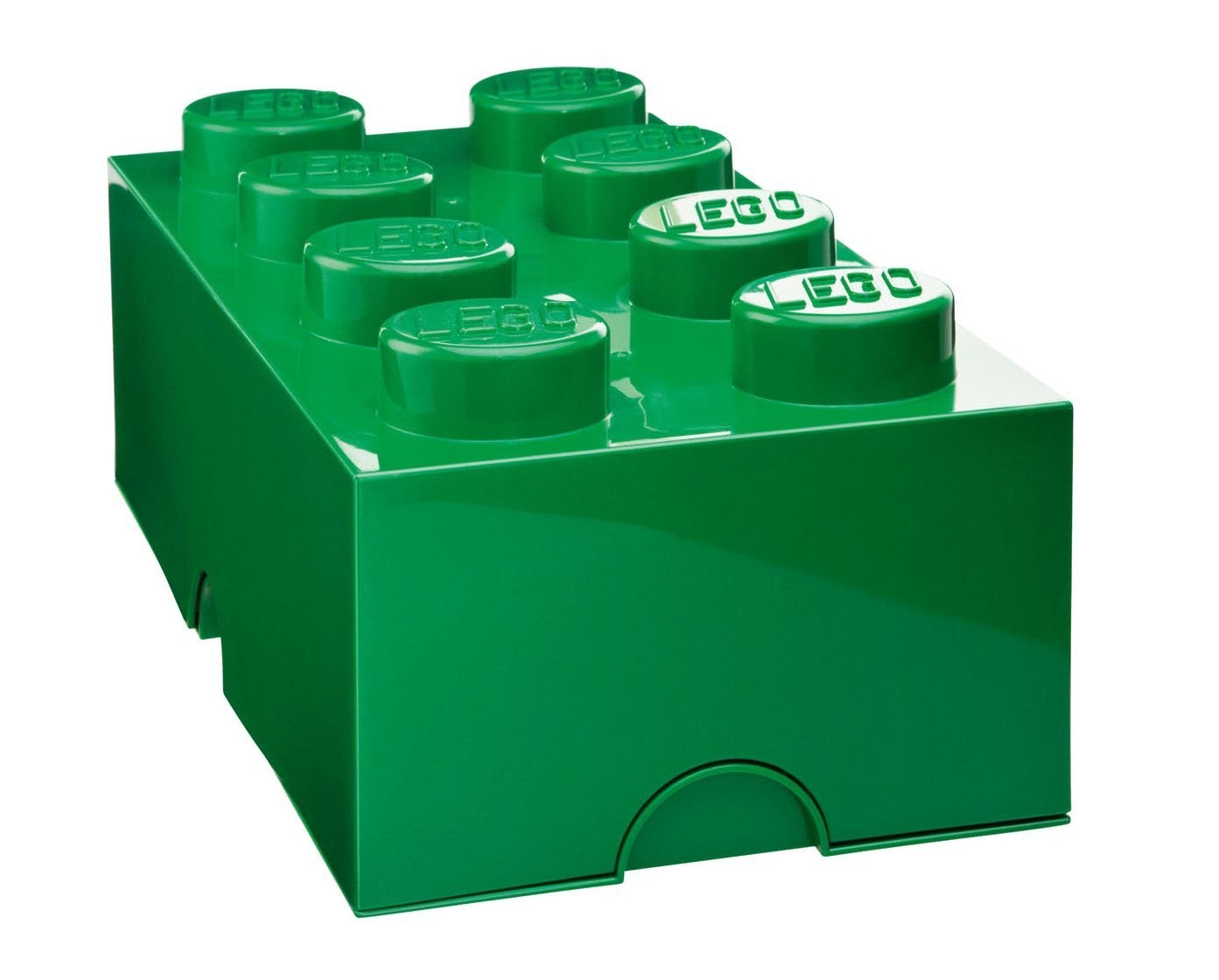 Pudełko na klocki Lego Storage Brick 8 zielony
