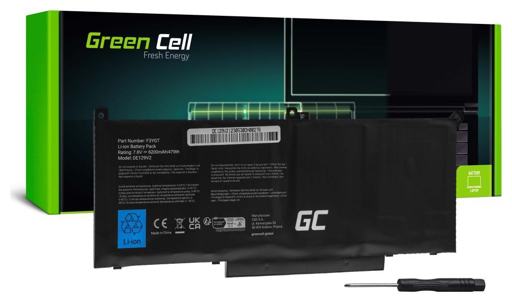 Zamiennik Green Cell F3YGT do Dell Latitude 7280 7290 7380 7390 7480 7490
