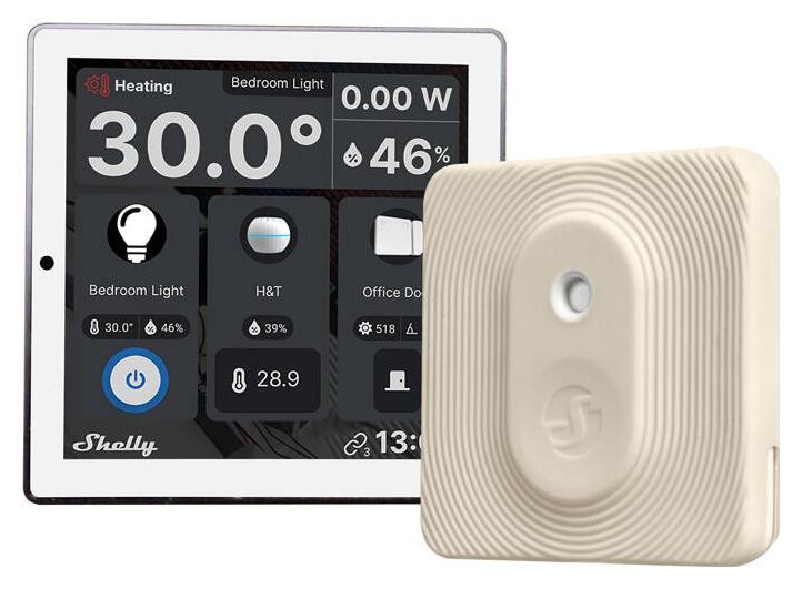 Shelly Wall Display (biały) + BLU H&T Ivory