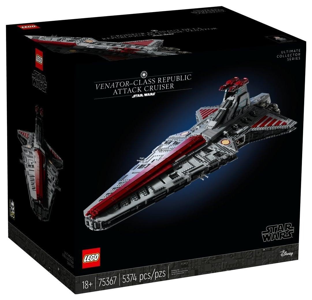 Klocki konstrukcyjne LEGO Star Wars 75367 Gwiezdny Niszczyciel typu Venator