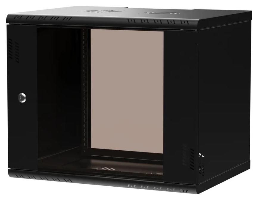 Wisząca Extralink Premium EX.39311-9U 600x450 Czarna | Szafa rack | beznarzędziowy montaż