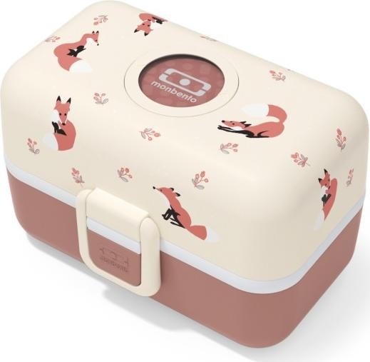 Pudełko śniadaniowe Monbento Tresor Fox brązowy