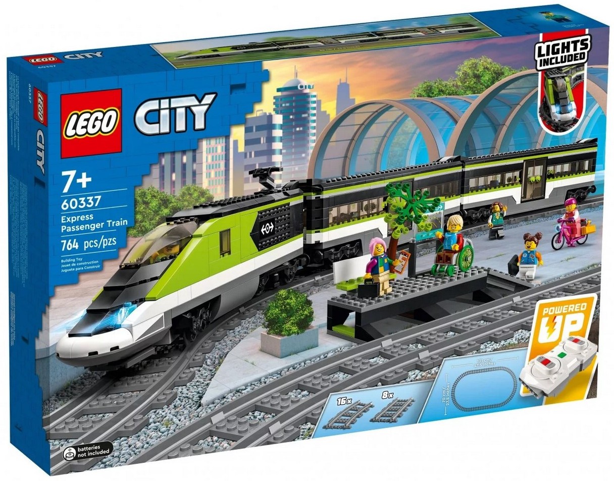 Klocki konstrukcyjne LEGO City 60337 Ekspresowy Pociąg Pasażerski