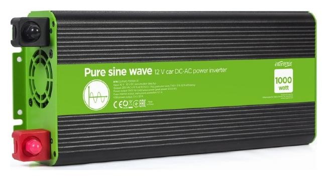 Gembird 12V na 230V Czysty sinus 1000W