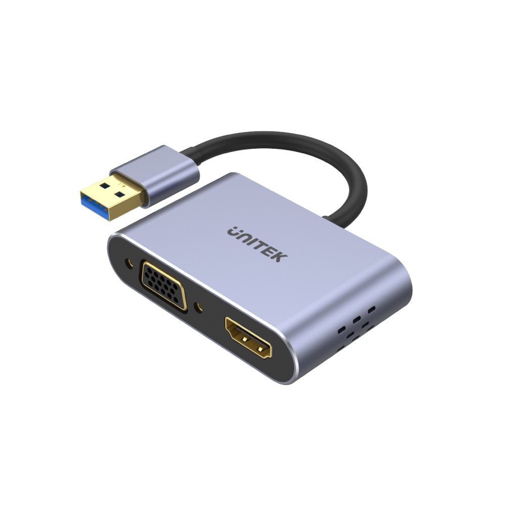 Unitek USB na HDMI i VGA, FullHD