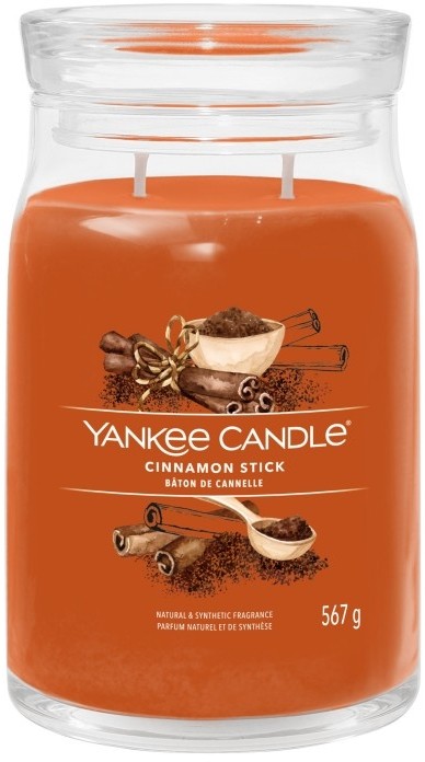 Świeczka duża Yankee Candle Signature Cinnamon Stick Świeca Duża 567g