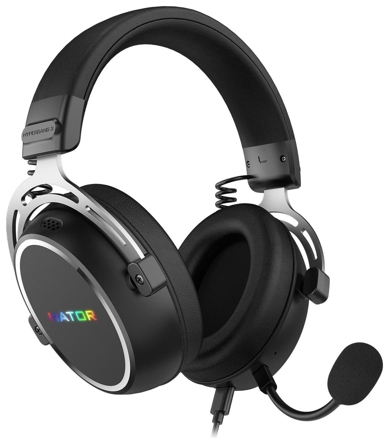 Hator Hypergang 3 USB ESH50 RGB czarne