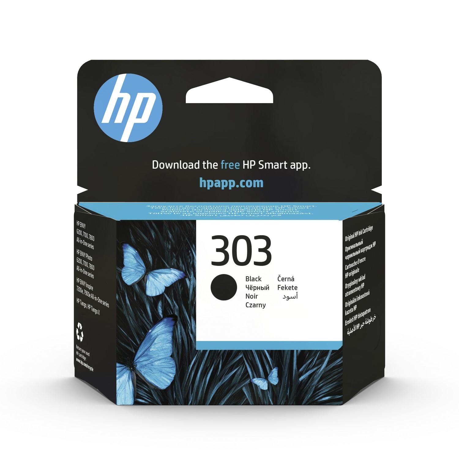 Oryginał HP 303 czarny T6N02AE Instant Ink