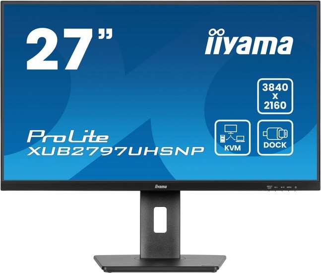 iiyama ProLite XUB2797UHSNP-B1 - 60Hz | 4K | 27'' | IPS | 4ms