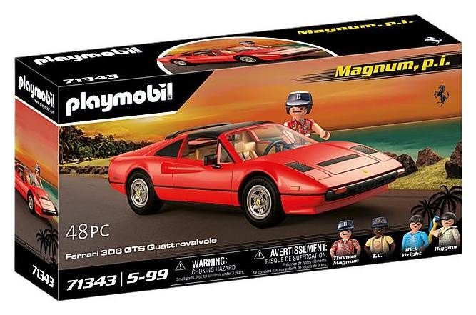 Klocki konstrukcyjne Playmobil Magnum p.i. Ferrari 308 GTS Quattrovalvole 71343