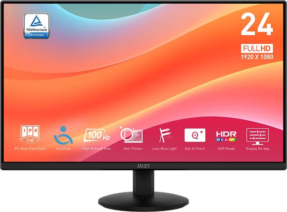 MSI PRO MP242L - 100Hz | Full HD | 23,8'' | IPS | 1ms