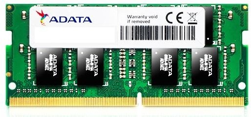 ADATA 8GB [1x8GB 3200MHz DDR4 CL22 SODIMM]