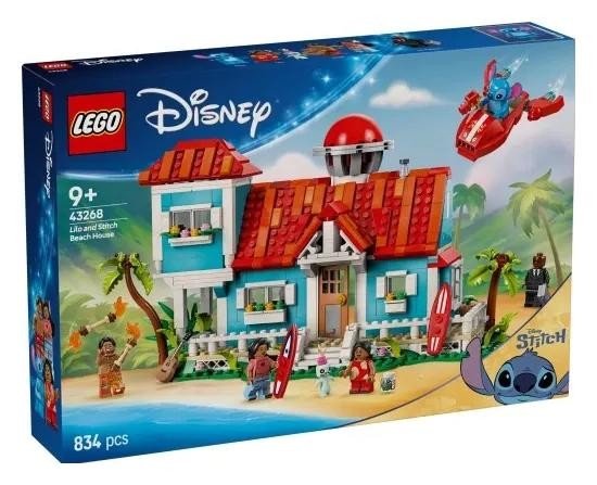 Klocki konstrukcyjne LEGO Disney 43268 Domek na plaży Lilo i Sticha