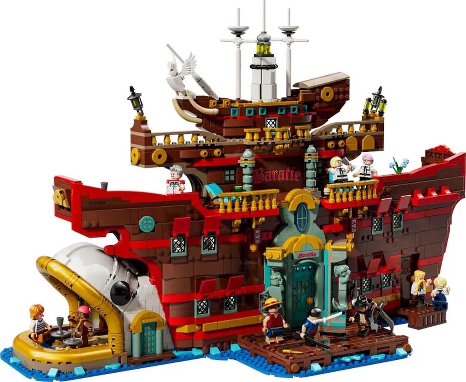 Klocki konstrukcyjne LEGO One Piece 75640 Pływająca restauracja Baratie
