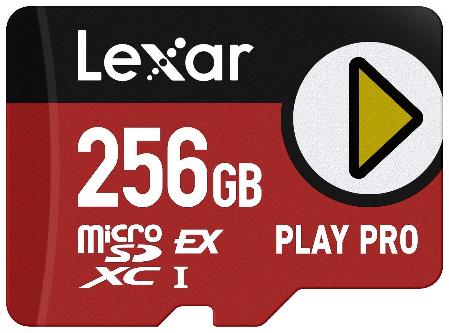 Lexar 256GB microSDXC Express PLAY Pro Express 7.1 UHS-I C10 U3 V30