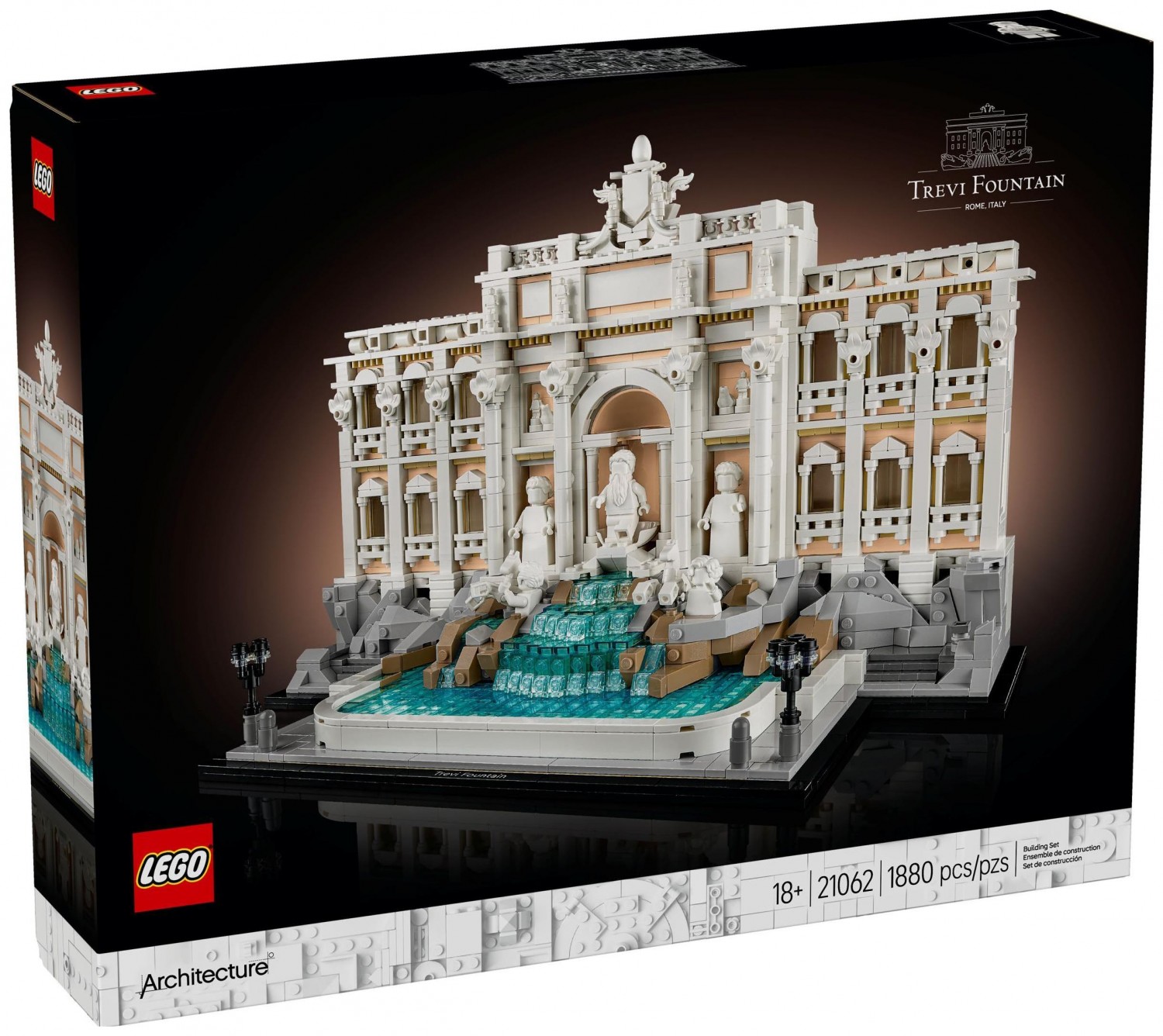 Klocki konstrukcyjne LEGO Architecture 21062 Fontanna di Trevi