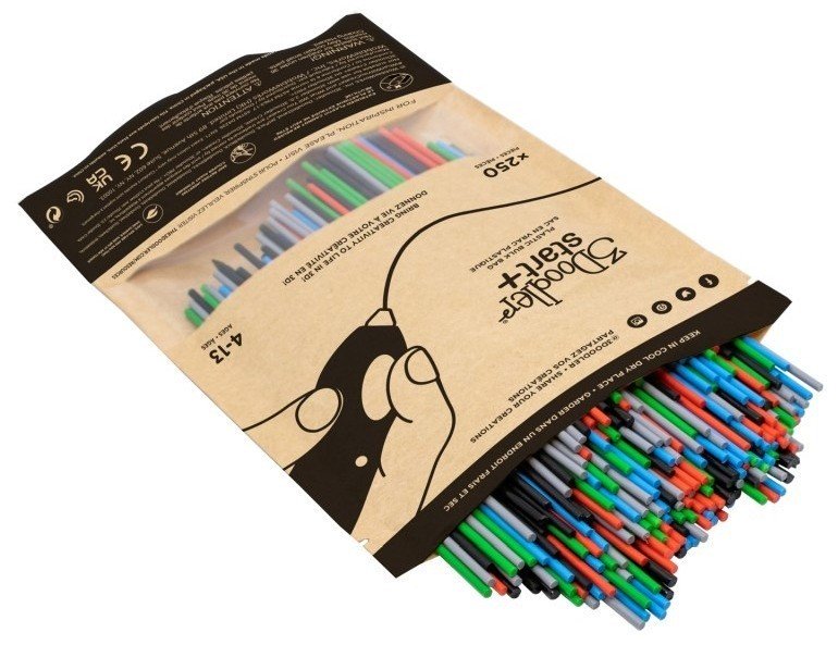 Eko 3Doodler Start Filament Eko | 2.5mm | 250 sztuk | 4 kolory Primary Pow