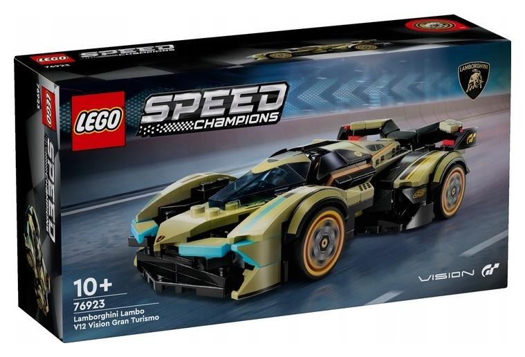 Klocki konstrukcyjne LEGO Speed Champions 76923 Luksusowe Lamborghini Lambo V12 Vision GT