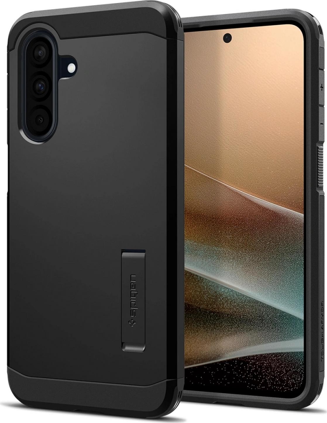 Etui typu plecki Spigen Tough Armor Galaxy A36 5G black