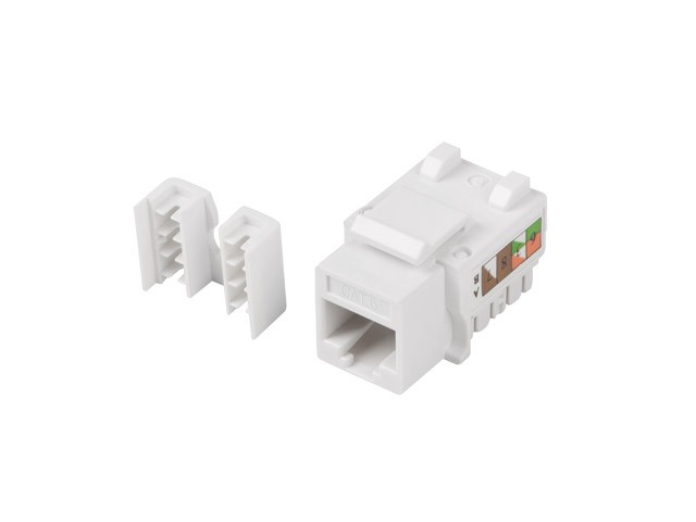Lanberg moduł Keystone gniazdo RJ45 - LSA kat.6 UTP 90° do puszki montażowej