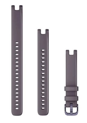 Garmin Pasek silikonowy na nadgarstek - seria Lily (ciemnoorchideowy / ciemnoorchideowa sprzączka)