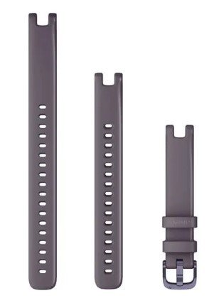 Garmin Pasek silikonowy na nadgarstek - seria Lily (ciemnoorchideowy / ciemnoorchideowa sprzączka)
