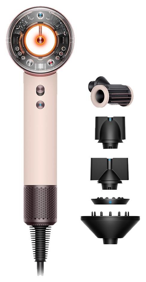 Dyson Supersonic Nural Straight+Wavy pastelowy róż/różowe złoto