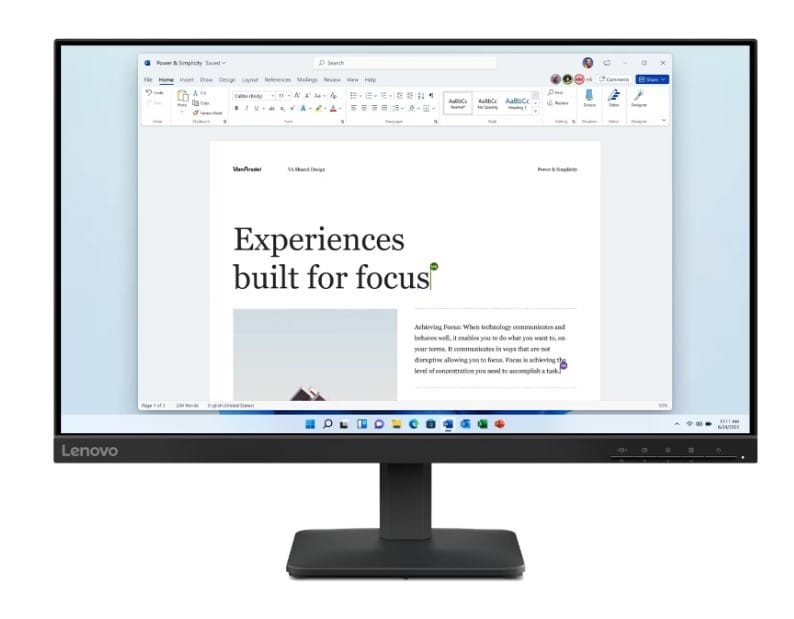 Lenovo L24-4e - 100Hz | Full HD | 24''