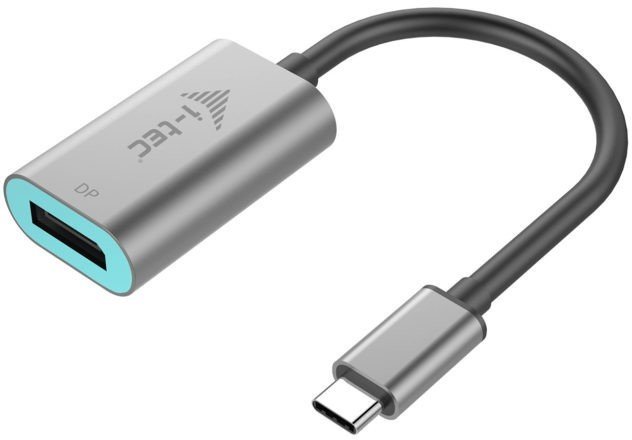 i-tec adapter USB-C do Display Port, 1x Display Port 4K Ultra HD 60Hz kompatybilny z Thunderbolt 3