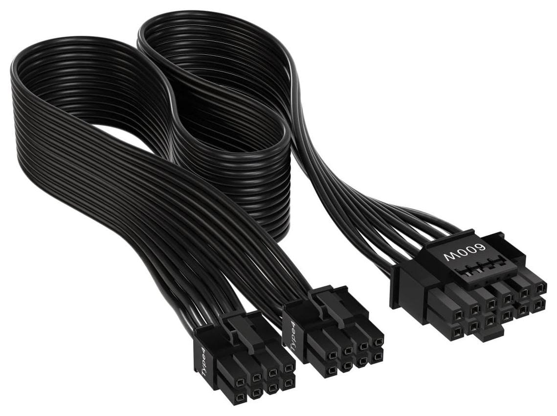 Corsair Przewód zasilający do zasilacza 600 W PCIe 5.0 12V-2x6 Type-4
