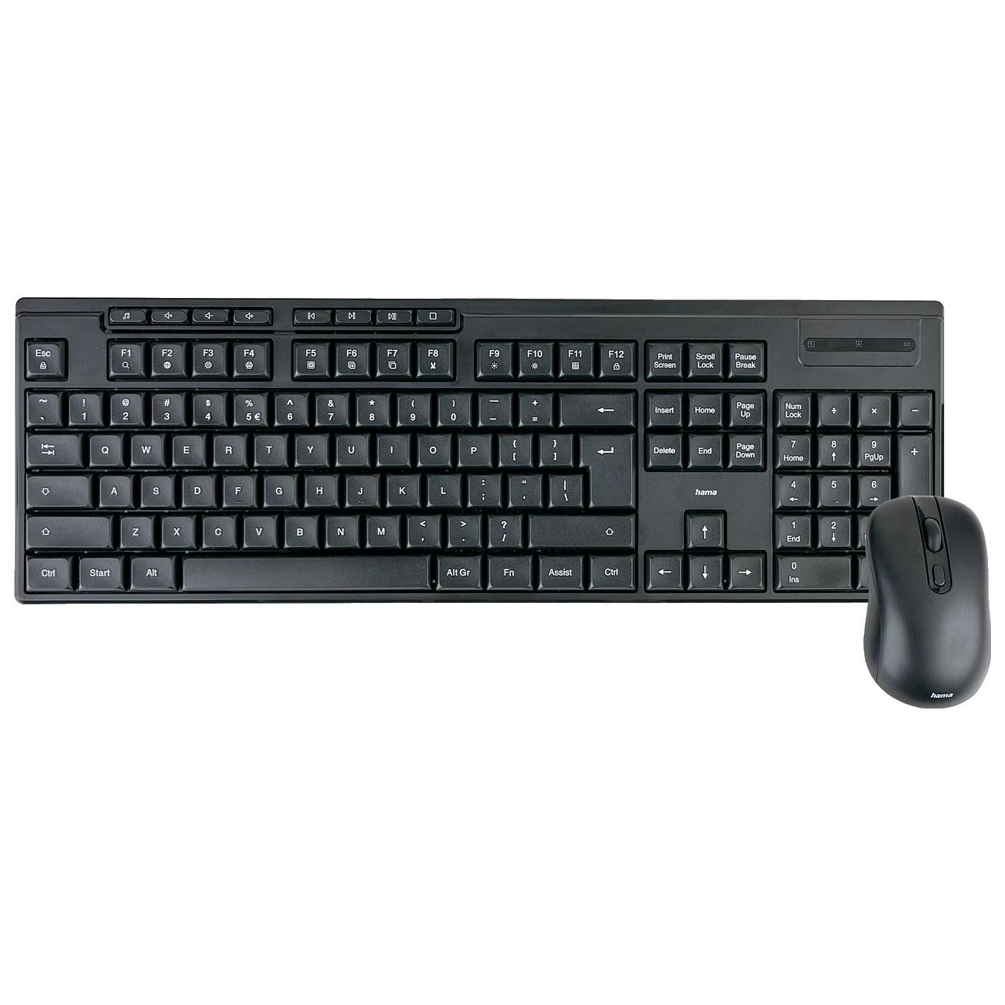 Hama zestaw WKM-200 czarny