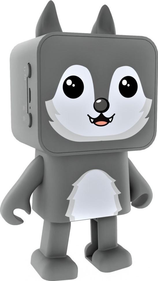 Głośnik Mobility On Board Tańczący Głośnik Wilk jasnoszary