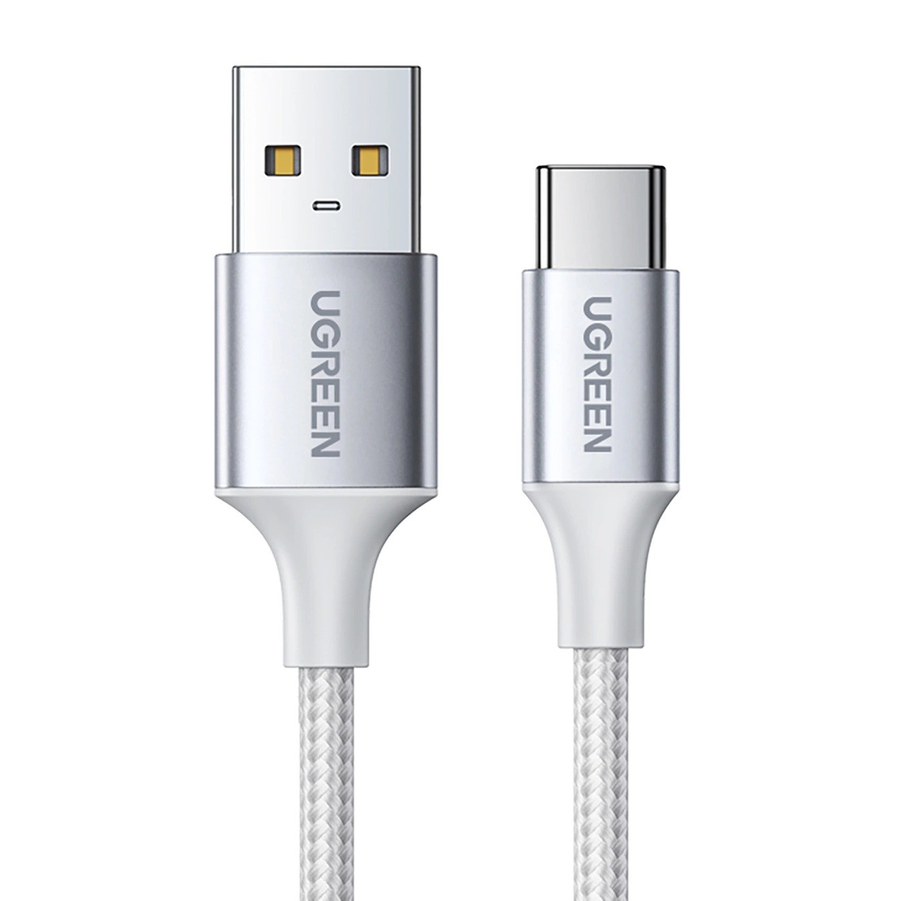 Ugreen US288 USB do USB-C, QC3.0, 1.5m biały