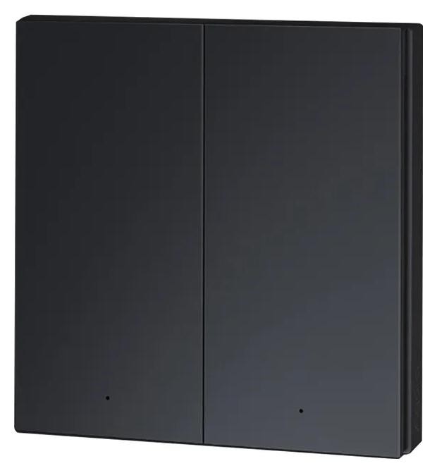 Aqara Wireless Remote Switch H1 Szary | Przełącznik scienny bezprzewodowy | 2 przyciski, WRS-R02